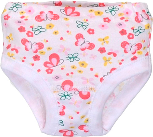 Труси для дівчаток Татошка р.128 білий із принтом 1105206баб 