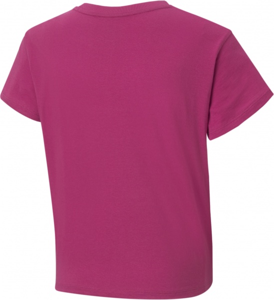 Футболка Puma ESS+ Logo Knotted Tee 84695614 р.140 малиновий