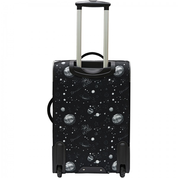 Чемодан Bagland Леон 51 л черный суб.917 (37666244) 