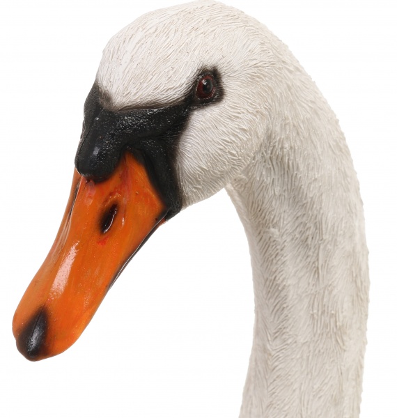 Фигура садовая Лебедь 39x18x32 см MG3052200