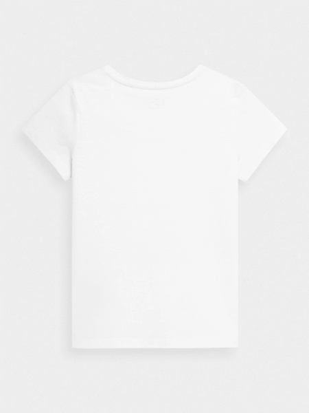 Футболка 4F TSHIRT F642 4FJMM00TTSHF642-10S р.152 білий
