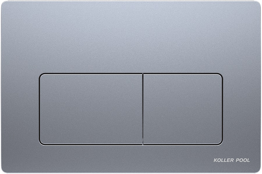 Клавиша смыва Koller Pool Kvadro Pro New хром глянец
