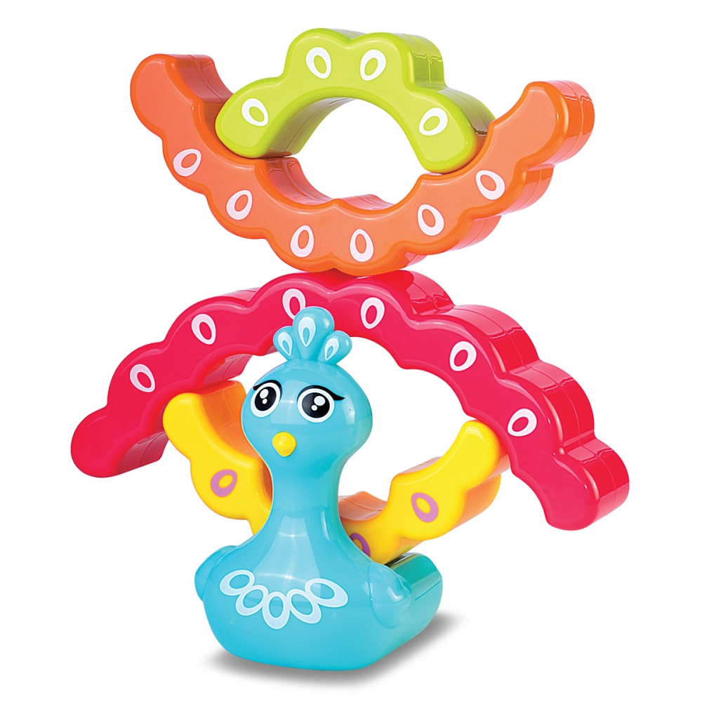 Іграшка розвивальна Kiddi Smart Веселкове павенятко 4508-KS