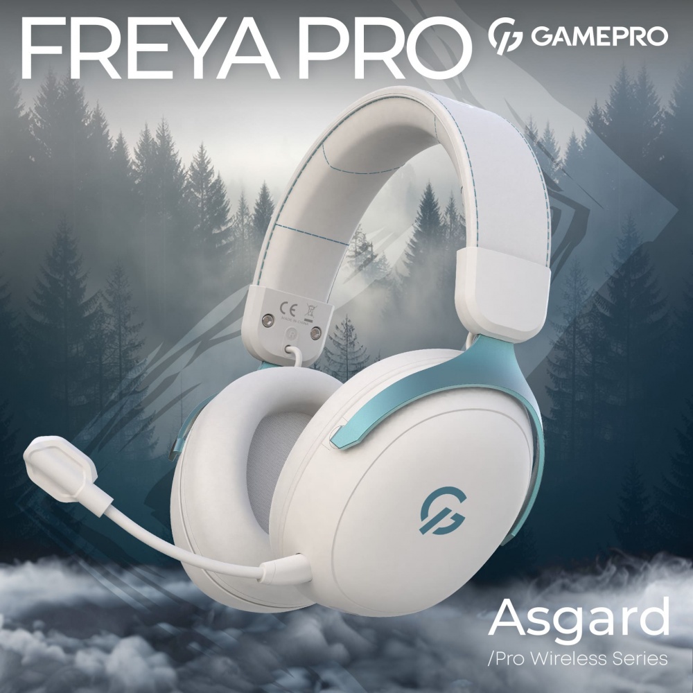 Гарнітура GamePro Asgard Freya Pro 4-Mode white (HSW201WB)