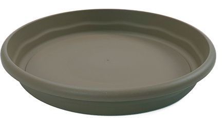 Піддон пластиковий Plastiken Terra Plato Redondas 7426 круглий сірий 