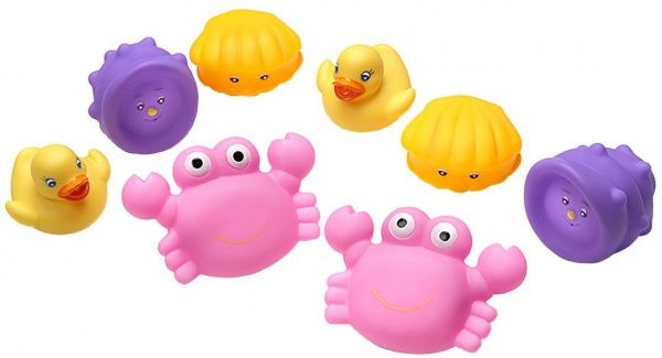 Іграшка-бризкалка Playgro набір 8 шт. для дівчаток 4 155