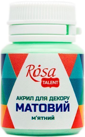 Акрил для декора Мятный, матовый, 20 мл Інше