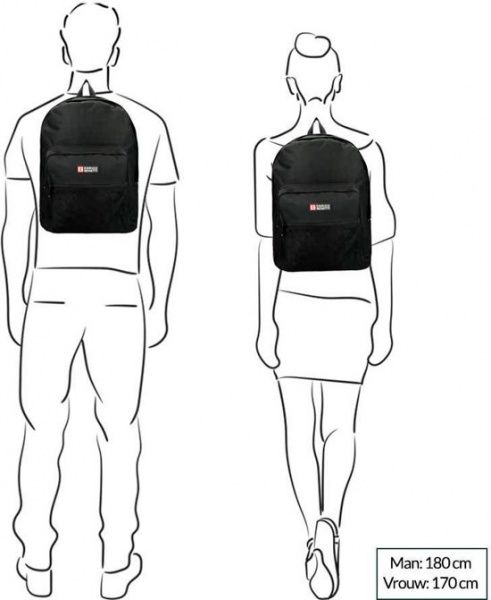 Рюкзак Amsterdam черный 30 л