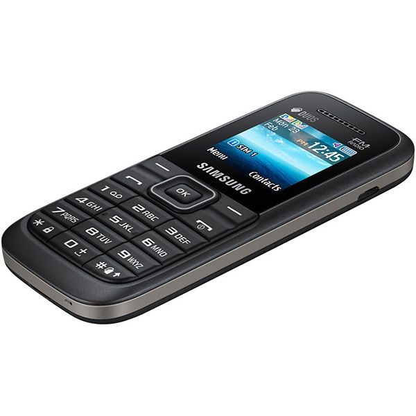 Телефон мобільний Samsung B110E DS black