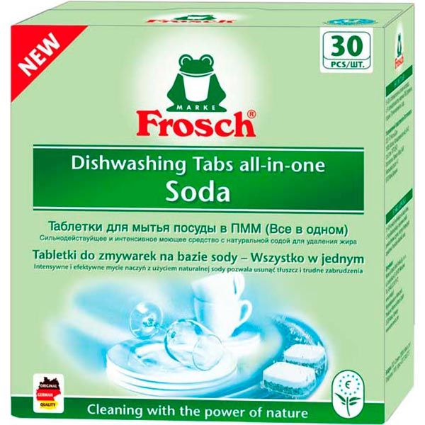 Таблетки для ПММ Frosch Сода 30 шт.