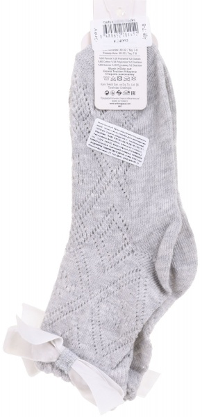 Носки для девочек KATAMINO K24060 KTM81452 р.7-8 серый 