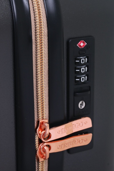 Чемодан 61 л серый LS22100 58х42х25 ABS 