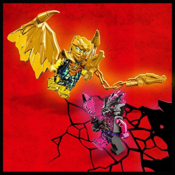 Конструктор LEGO NINJAGO мотоцикл золотого дракона джея 71768