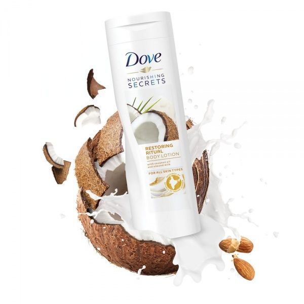 Лосьон Dove Восстанавливающий с кокосовым маслом и миндальным молочком 250 мл