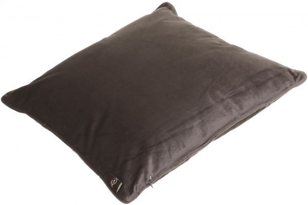 Подушка декоративная Велюр 45x45 см коричневый La Nuit 