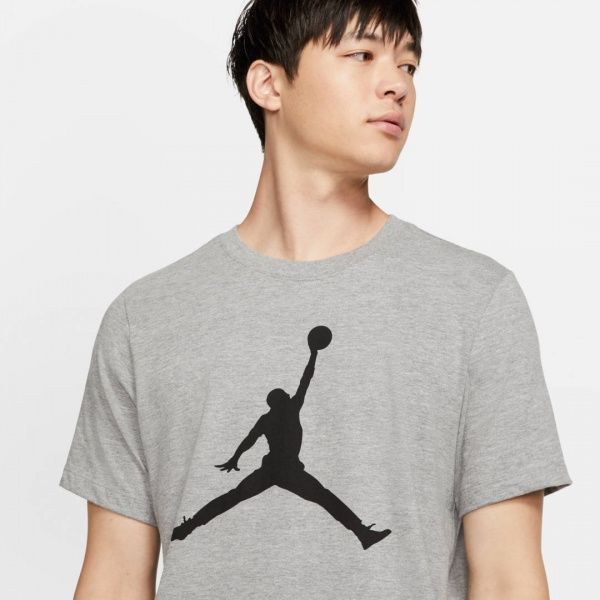 Футболка Nike M J JUMPMAN SS CREW CJ0921-091 L сірий
