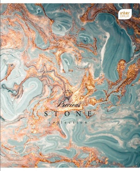 Зошит шкільний 48 аркушів у лінію Stone в асортименті InterDRUK