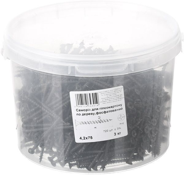 Саморез по дереву 4.2x76 мм 3 кг