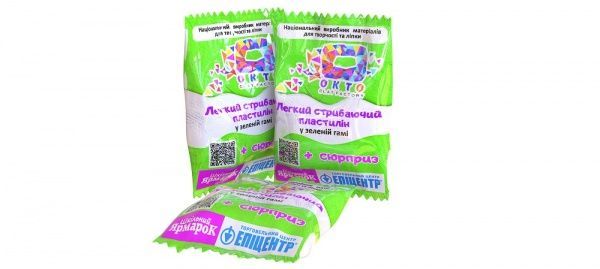 Пластилін легкий стрибаючий 15 грам в асортименті OKTO