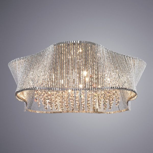 Люстра потолочная Arte Lamp 9x40 Вт G9 алюминий A4207PL-9CC 