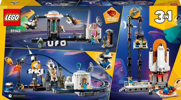 Конструктор LEGO Creator Космічні гірки 31142
