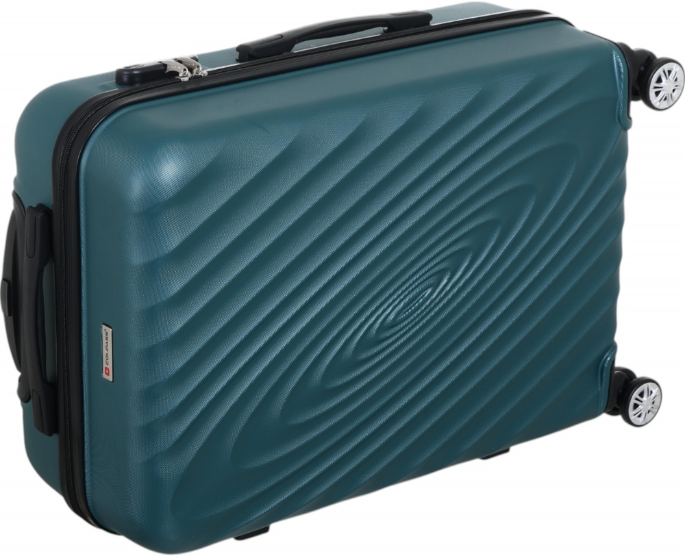 Чемодан Compass №LS080609 M 68 л темно-зеленый 60x44x26 см
