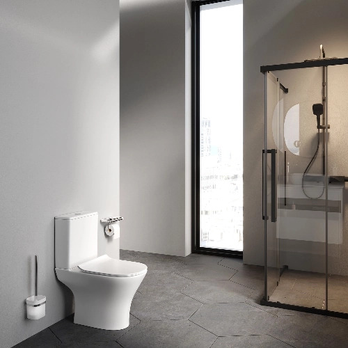 Унитаз-компакт AM.PM CNA8600SC безободковый с сидением микролифт