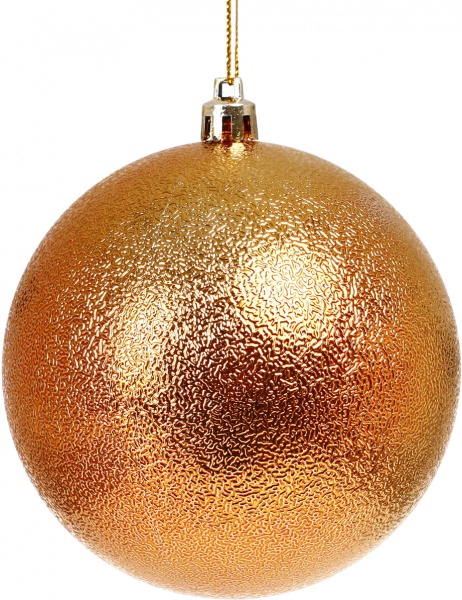 Набор елочных шаров рельефных d 100 мм 4 шт./уп.