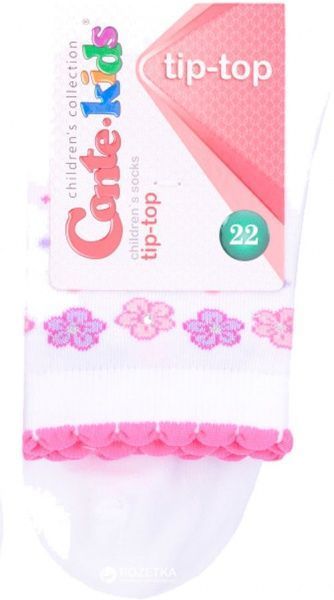 Носки детскиедля девочек Conte-Kids CK Tip-Top (стразы люрекс) 7С-45СП 248 р.16 голубой 