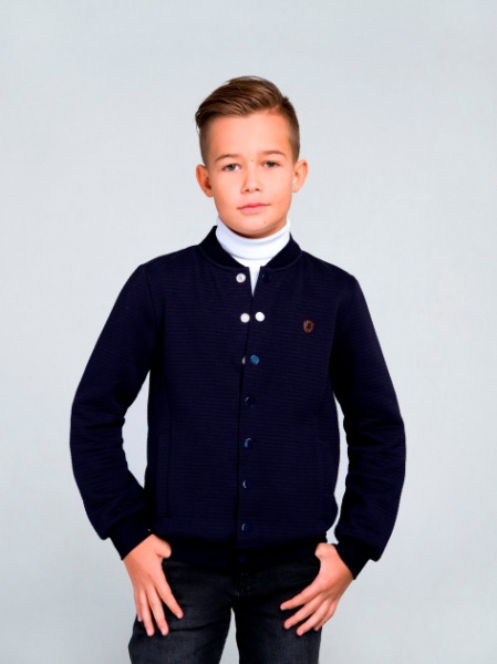Джемпер для мальчика Smil 116459 р.122 темно-синий 