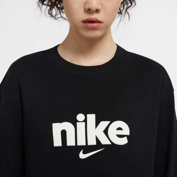 Світшот Nike W NSW CREW HBR VRSTY CU5034-010 р. XS чорний