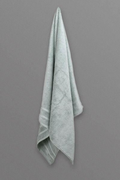 Полотенце махровое Bamboo 70x140 см серо-зеленый La Nuit 