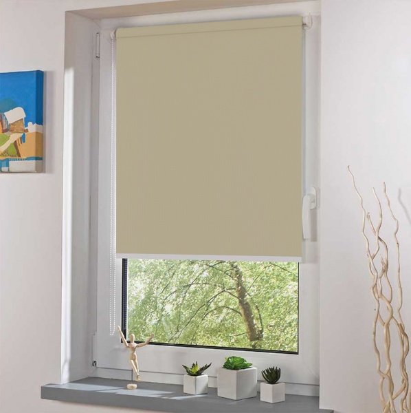 Ролета міні Rollotex струна Rimini Ice 65x150 см бежева 