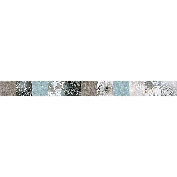 Плитка InterCerama Lurex Бордюр Вертикальний Бежевий Бв 188 021 