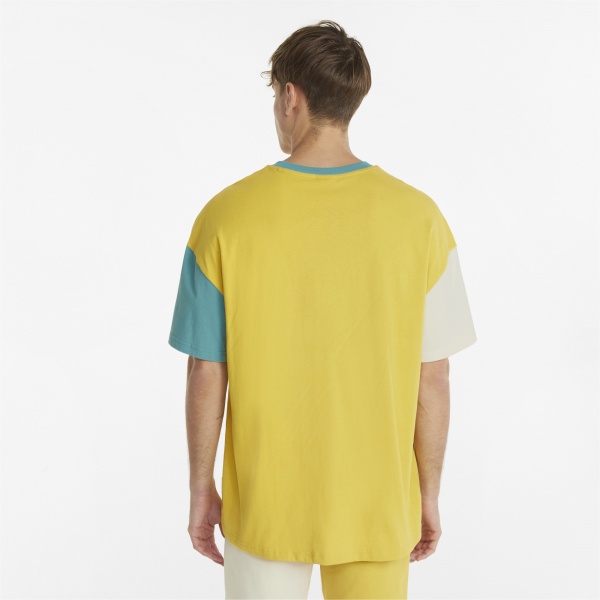 Футболка Puma Classics Block Boxy Tee 53460331 р.2XL зеленый