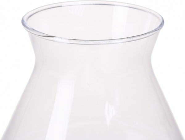 Ваза Аист H25 см D16,5 см 25 см прозорий 