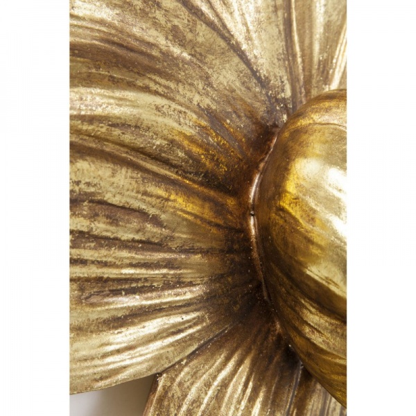 Декор настенный KARE Design Orchid 44x40 см золотой 