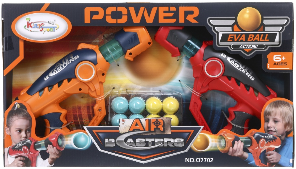 Набор бластеров KingSport механический с мягкими мячиками OTG0932398