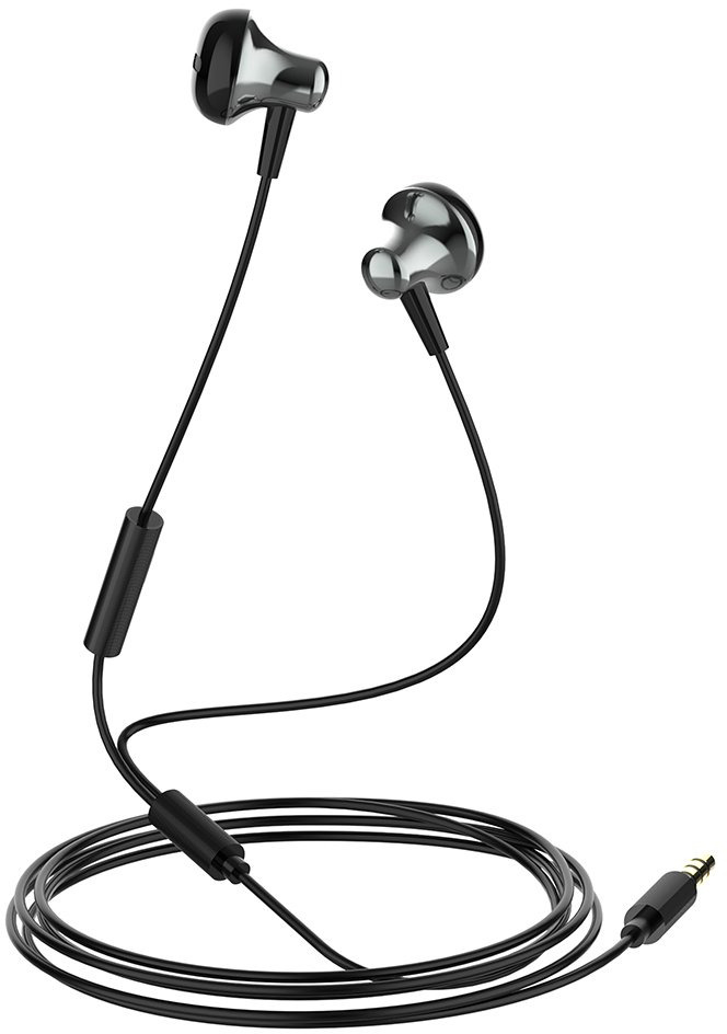 Навушники ColorWay Slim 3.5 mm Wired Earphone Blast 1 black (CW-WD01BK)