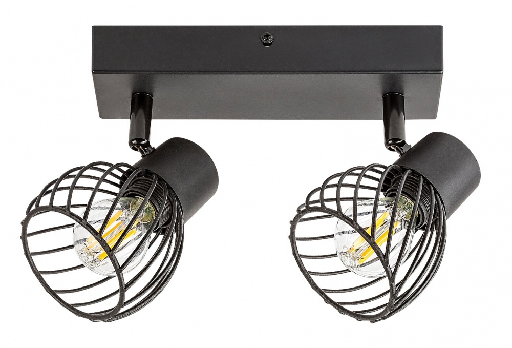 Спот Rabalux Aberama 2x10 Вт E14 чорний 73002