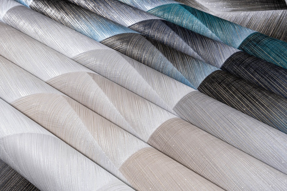 Шпалери вінілові на флізеліновій основі Слов'янські шпалери Le Grand platinum Геліос 1628-04 1,06x10,05 м