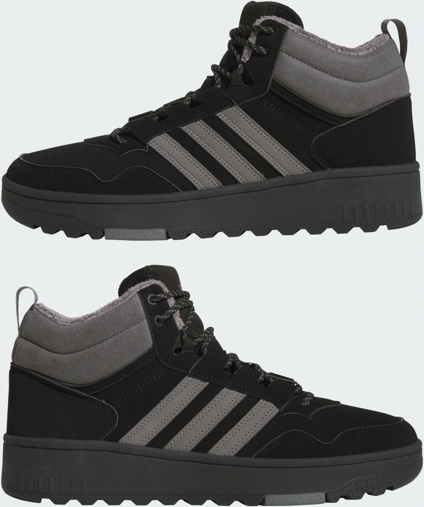 Чоботи Adidas Hoops 4.0 Mid Winte JQ5361 р.40 чорний