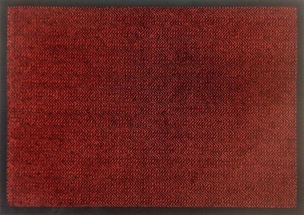 Коврик Дубенський завод ГТВ К-401 Зигзаг бордо 60x85 см