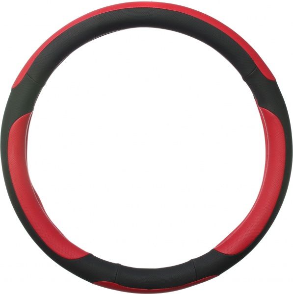 Чохол на кермо Vitol U 080242 RD M (25) чорний із червоним