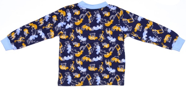 Піжама дитяча для хлопчика Татошка р.98 синій із принтом 102702 