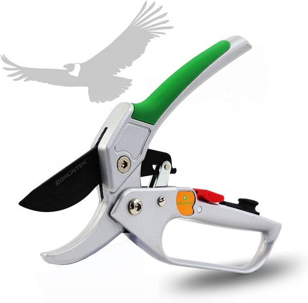 Секатор Gruntek Kondor xраповой двухрежимный 20 см (295200200) 