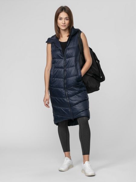 Жилет 4F D4L21-KUDP302-31S L синий