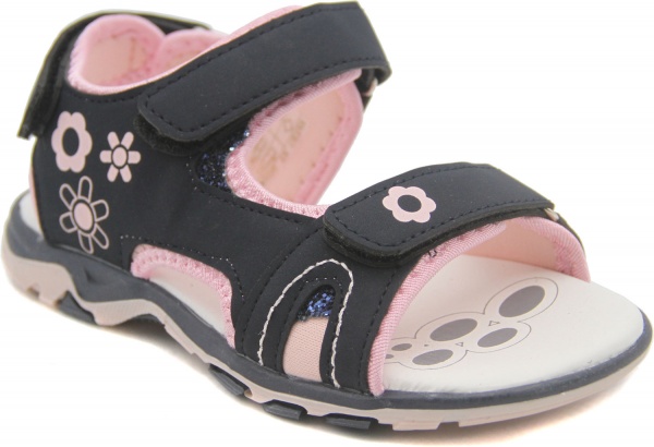 Сандалии для девочки р.35 синий с розовым UTSH-SK20032/pnk/35 