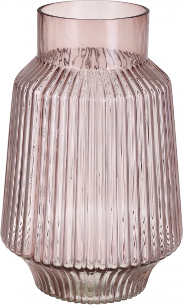 Ваза скляна рожева Royal 180х270 мм AAE325580