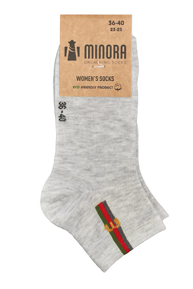 Носки женские MINORA 0328 р. 36-40 в ассортименте 